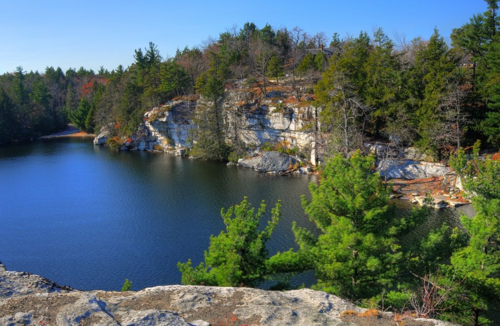 Autumn Minnewaska Lake Minnewaska Lake Minnewaska